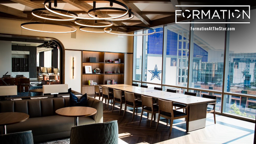 Dallas Cowboys put a spin on coworking